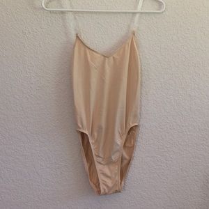 Never worn nude leotard