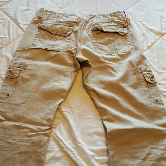 Tan Boot Cut Pants - Picture 2 of 4