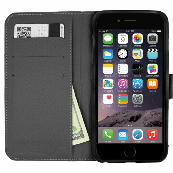 🎉|1LEFT|• IPHONE 6S PLUS Rhinestones Wallet Case• - Picture 3 of 4