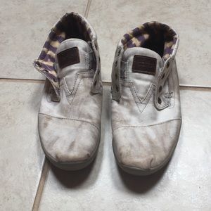 Distressed Toms High Tops