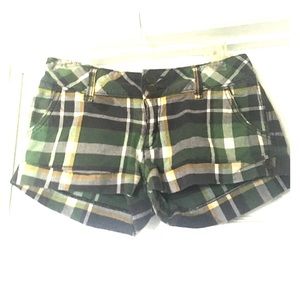 🎉Hollister Plaid Shorts