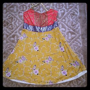 Free People multi patterned sundress