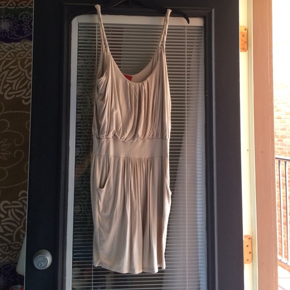 Tan summer dress