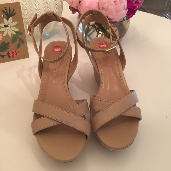 Elaine Turner Nude Wedges