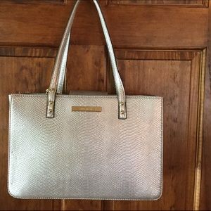 Anne Klein silver purse