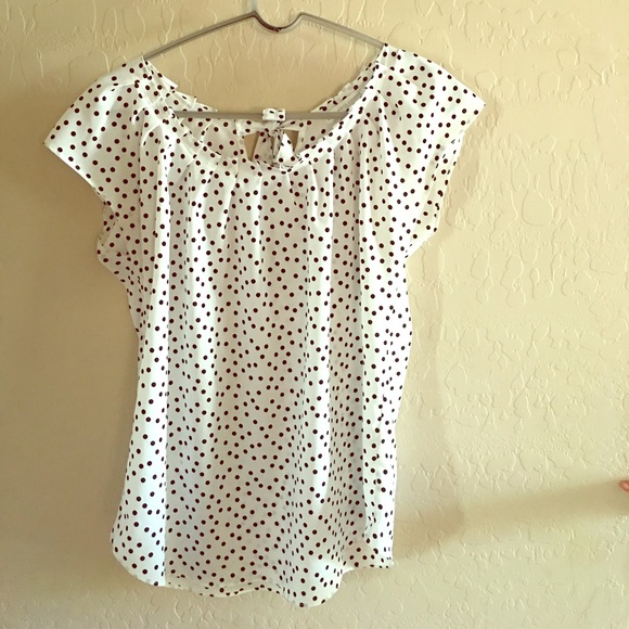 Lauren Conrad Polka Dot Top
