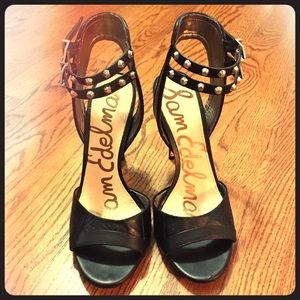 Sam Edelman Black Heels Size 8