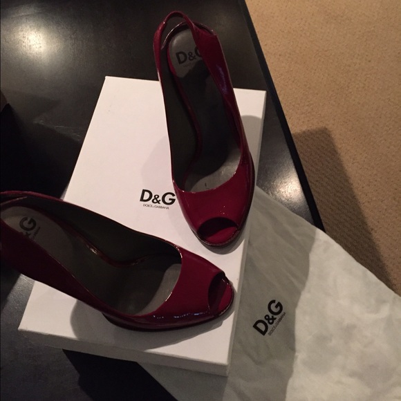 Dolce & Gabanna patent leather heels