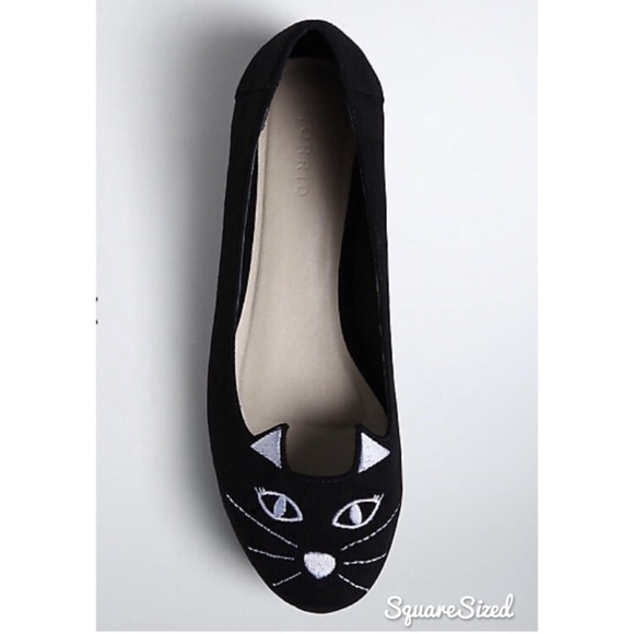 Torrid Size 11 Kitten Toe Flats - Nearly New
