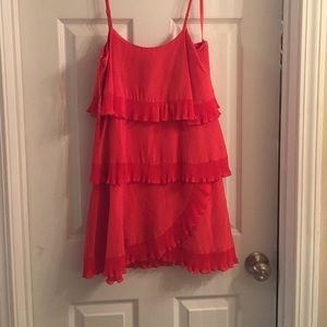 Bcbg red dress