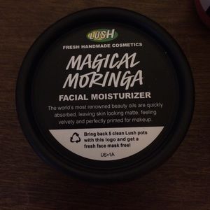 Lush Magical Moringa facial moisturizer