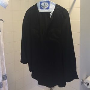 Black Silk Joie Blouse