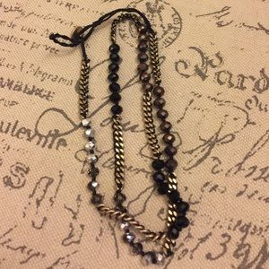 Bead + Chain Wrap Bracelet