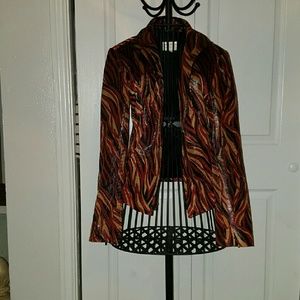 Red/Black/Tan Blazer