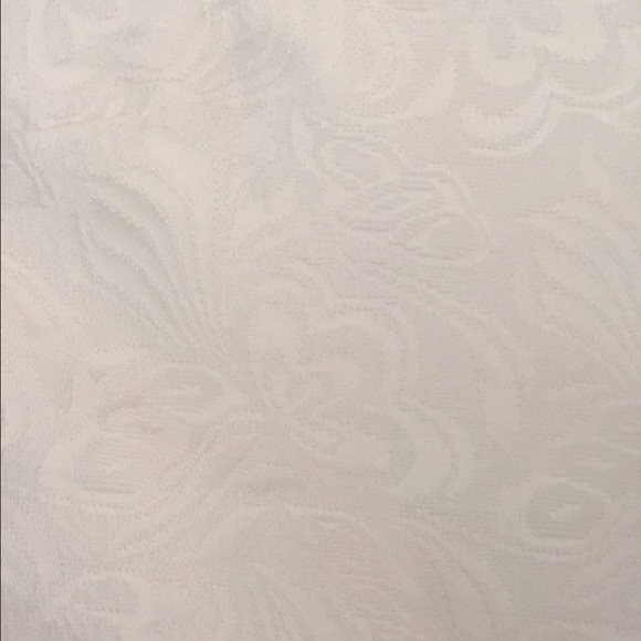 🚫SOLD🚫Jacquard White Dress - Picture 3 of 4