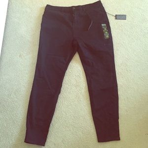 Forever 21 high waisted skinny black jeans sizs 18
