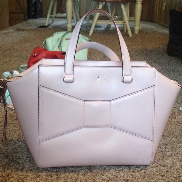 Kate Spade Blush Beau Bow bag