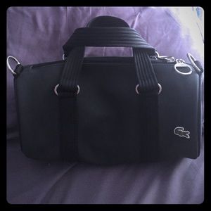 Black Lacoste bag