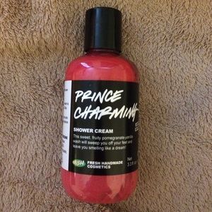 Lush Prince Charming shower cream & the kiss