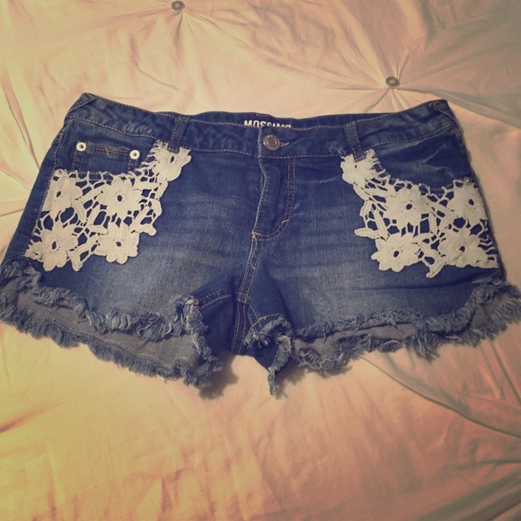 Denim shorts (sold)