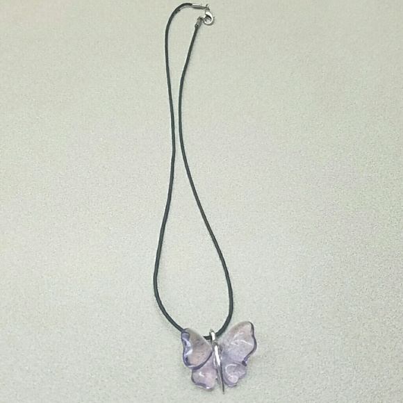Crystal Butterfly Necklace