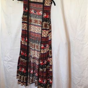 Bohemian vest