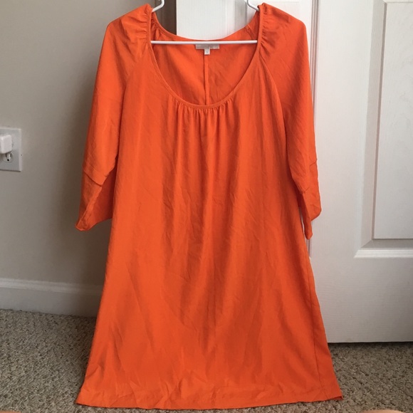 Orange dress!
