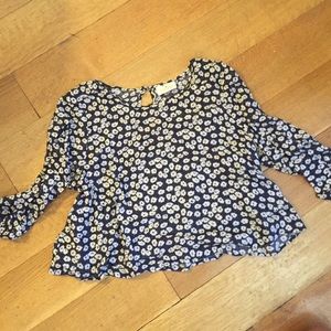 Floral crop swing top!