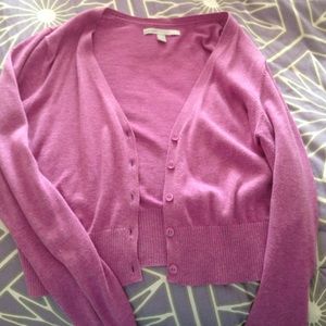 Long Sleeve Lightweight Crop Cardigan