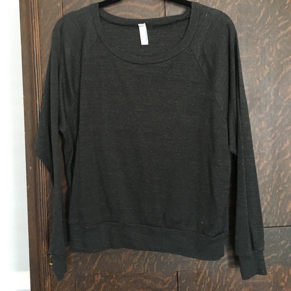 American apparel light pullover sweatshirt