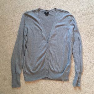 Gray Worthington cardigan size L