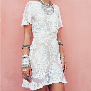 For Love & Lemons White San Marcos Dress
