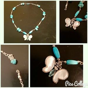 Cute Butterfly Choker Necklace!