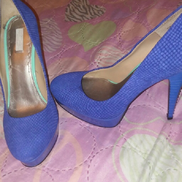 Rachel Roy ladies pumps corkscrew heel