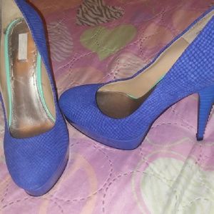 Rachel Roy ladies pumps corkscrew heel