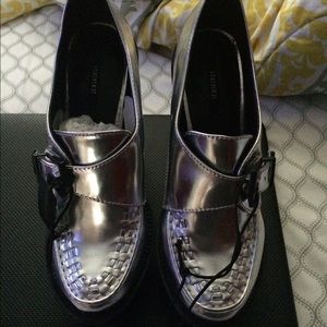 Disco monkstrap platforms NWT