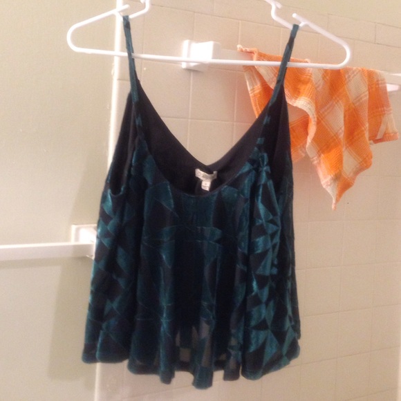 Lily White flowy crop top