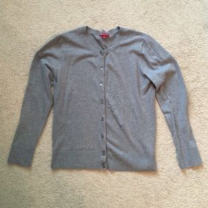 Gray Merona cardigan size L