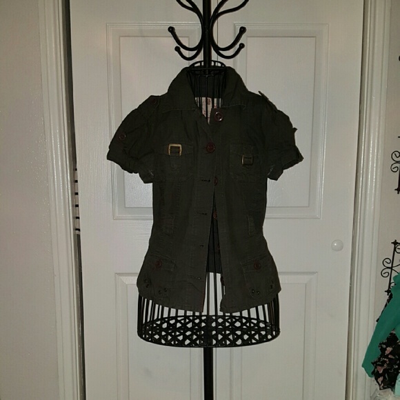 Dark Green Cargo Top