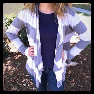 Draped Knit Cardigan
