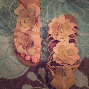 Flower sandals