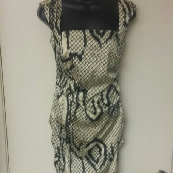Silk Snake Skin Dress