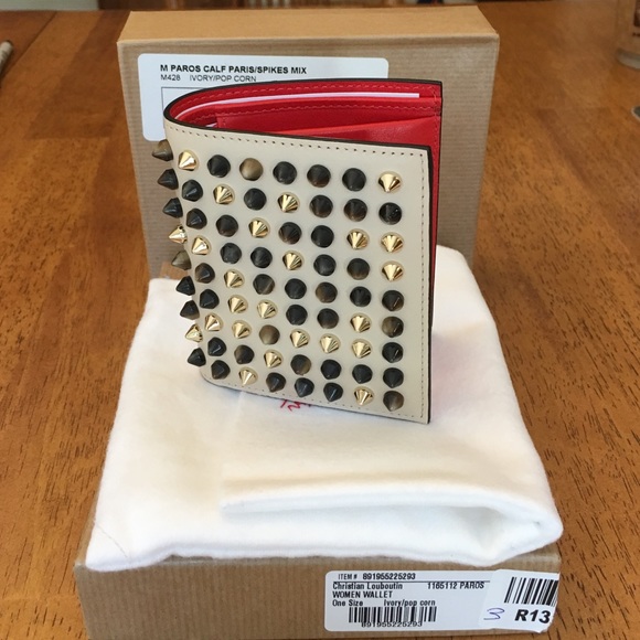 Christian Louboutin Handbags - 🎉🇺🇸Sale🎉CL  💯Authentic BNIB Beige Wallet