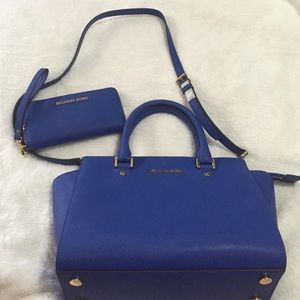 Michael Kors Selma satchel set