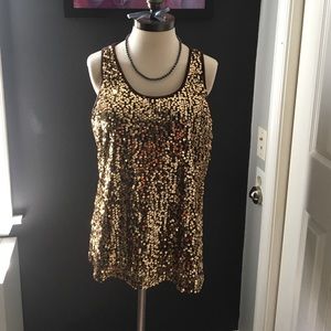 Sequin top