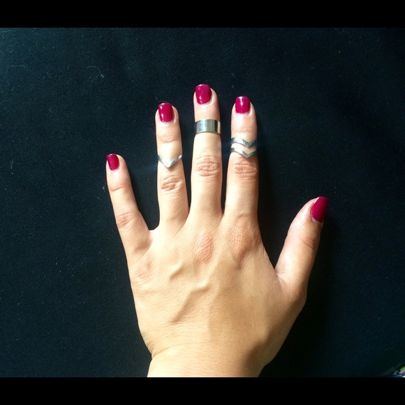 Silver Midi Rings! - Picture 3 of 3