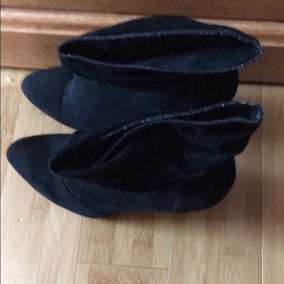 Black Heeled Booties - Picture 2 of 3