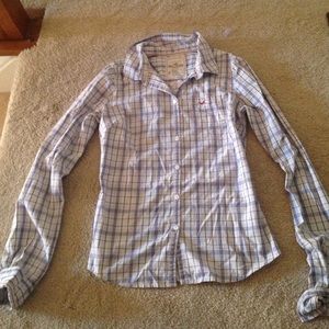 Women's Plaid Hollister Button-Up