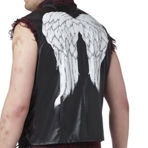 NEW!The Walking Dead Daryl Dixon faux leather vest