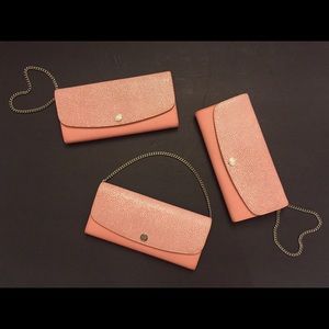 NWT Michael Kors wallet, pale pink!